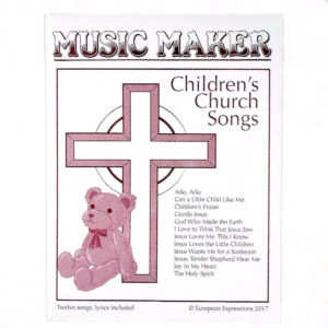 Children's Church Songs Music Packet