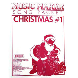 Christmas #1 Music Packet for the Music Maker lap harp