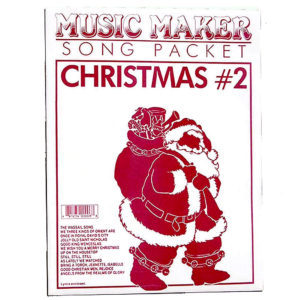 Christmas #2 Music Packet for the Music Maker lap harp