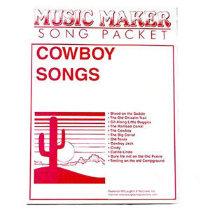 Cowboy Songs Music Packet