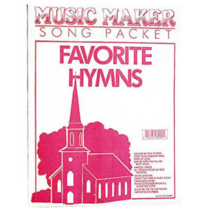 Favorite Hymns Music Packet for the Music Maker Lap Harp