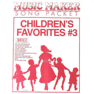 Children's Favorites #3 Music Packet