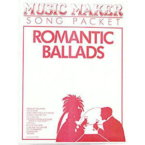 Romantic Ballads Music Packet