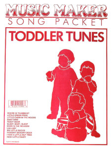 Toddler Tunes Music Packet for the Music Maker lap harp